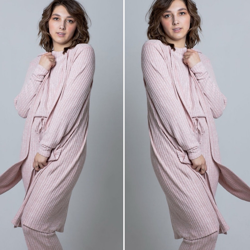 SUPER SOFT 3 piece lounge set - NWT size large - Picture 3 of 11